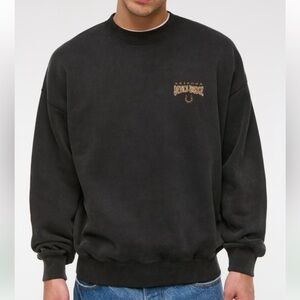 Abercrombie and Fitch washed black Devils Bridge Sedona Sweatshirt